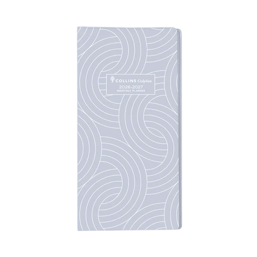Collins 2026/2027 Colplan B6/7 Planner Diary Month To View 11W.V98-26 - GREY