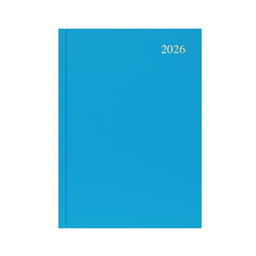 2026 Collins Essential A4 Diary Diaries Day To Page ESSA41.57 - Light Blue