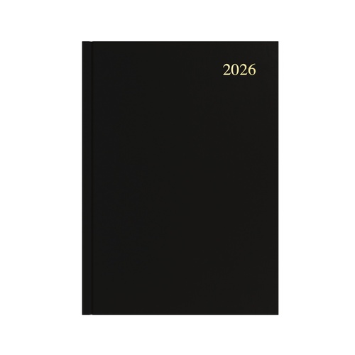 2026 Collins Essential A4 Diary Diaries Week To View ESSA43.99 - Black 