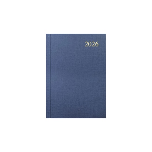 2026 Collins Essential A5 Diary Diaries Day To Page ESSA51.98 - Grey