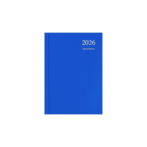 2026 Collins Essential A5 Appointment Diary Diaries Day To Page ESSA51A.60 - Blue