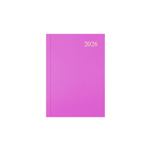 2026 Collins Essential A5 Diary Diaries Week To View ESSA53.50 - Pink