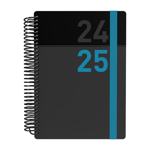 Collins 2024/2025 A5 Financial Year Delta Diary Appointment Week To View FP51M.60 - Blue