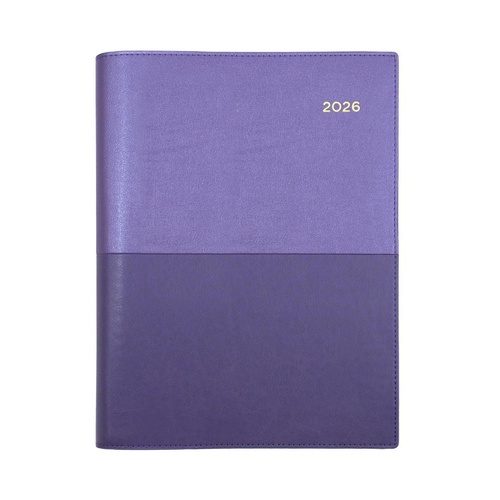 2026 Collins A4 Vanessa Diary Day To Page 145.V55 - Purple