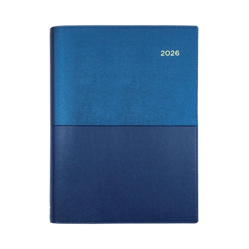 2026 Collins A4 Vanessa Diary Day To Page 145.V59 - Blue