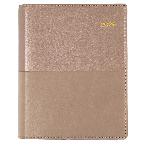 2026 Collins A6 Vanessa Diary Day To Page 165.V49 - Rose Gold