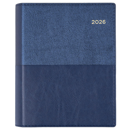 2026 Collins A6 Vanessa Diary Day To Page 165.V59 - Blue