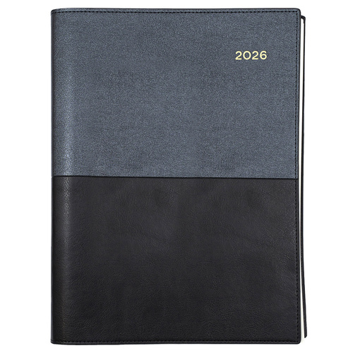 2026 Collins A5 Vanessa Diary 2 Day To Page 285.V99 - Black