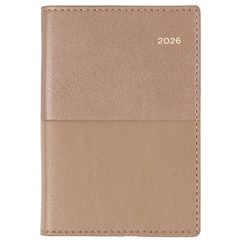 2026 Collins B7R Vanessa Diary Pocket Week To View 355.V49 - Rose Gold