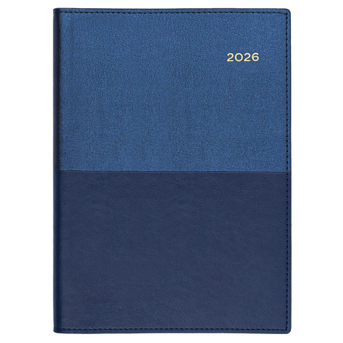 2026 Collins A5 Vanessa Diary Month To View 585.V59 - Blue
