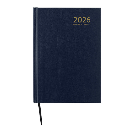 2026 Cumberland A5 Casebound Diary Day To Page 51ECBK26 - Black