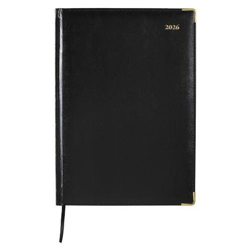 2026 Cumberland A4 Corporate Diary Day To Page 41CFBK26 - Black