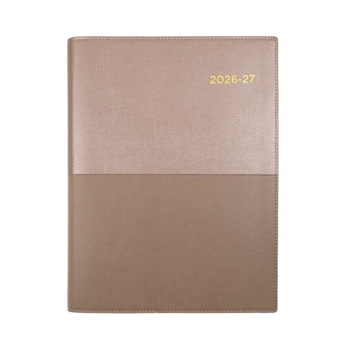 Collins 2026/2027 A5 Financial Year Vanessa Diaries Day To Page FY185.V49 - Rose Gold