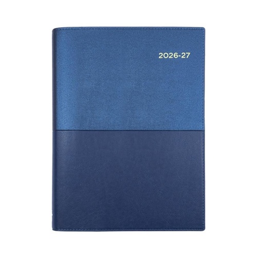 Collins 2026/2027 A5 Financial Year Vanessa Diaries Day To Page FY185.V59 - Blue