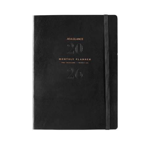 2026 At-A-Glance A4 Monthly Planner Diary Recycled AAG301126OW - Black
