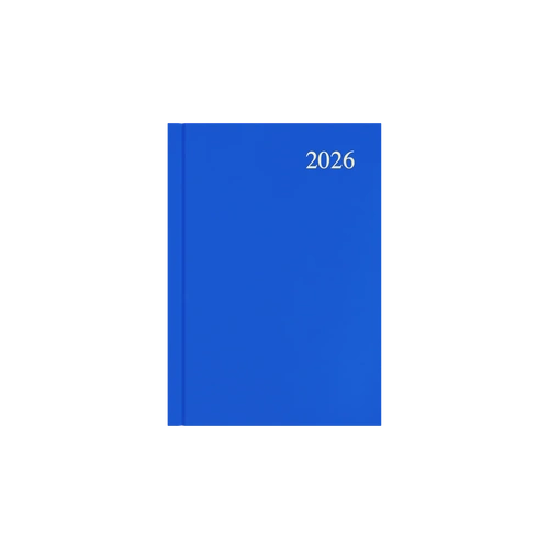 2027 Collins Essential Diary A5 Week To View ESSA53.60 - Blue
