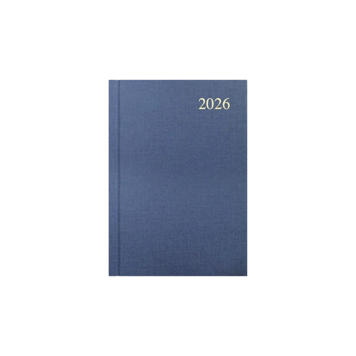 2027 Collins Essential Diary A5 Week To View ESSA53.98 - Grey