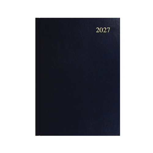 2027 Collins Essential Diary A4 Week To View ESSA43.99 - Black