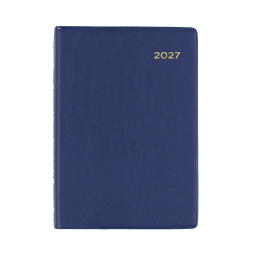 Collins 2027 Belmont A7 Pocket Diary Week To View PVC 337.V59 - Navy