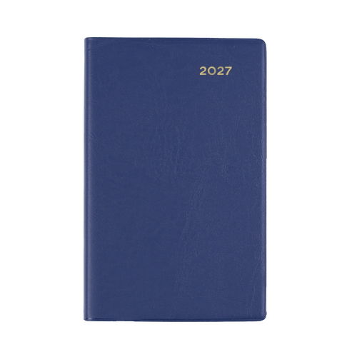 Collins 2027 Belmont B7R Pocket Diary Week To View PVC 357.V59 - Navy