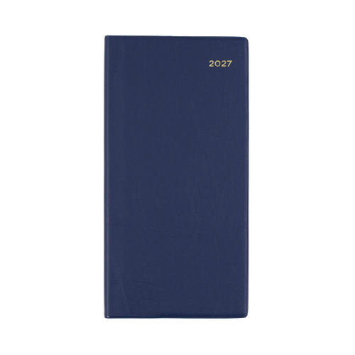 Collins 2027 Belmont B6/7 Portrait Diary Week To View PVC 377P.V59 - Navy