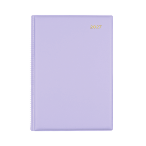 Collins 2027 Belmont A5 Diary Week To View PVC 387.V55 - Lilac