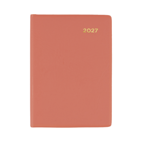 Collins 2027 Belmont A7 Pocket Diary Week To View PVC 337.V44 - Orange 
