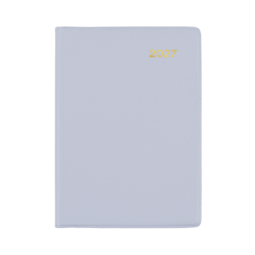 Collins 2027 Belmont A7 Pocket Diary Week To View PVC 337.V98 - Grey