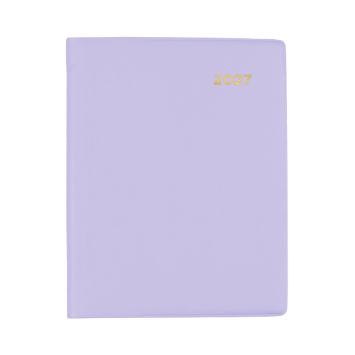 Collins 2027 Belmont A7 Pocket With Pencil Diary Week To View PVC 337P.V55 - Lilac
