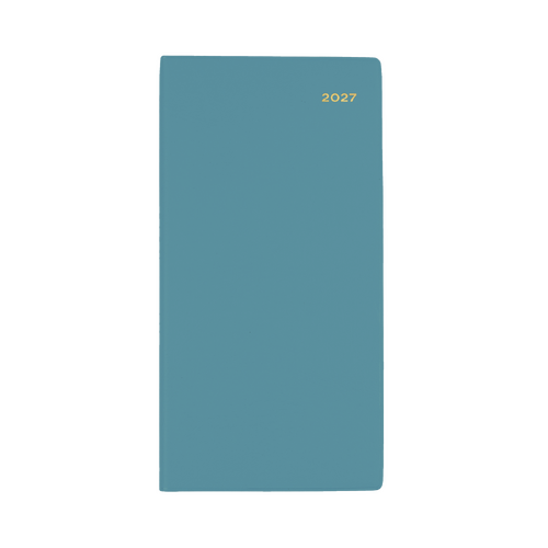 Collins 2027 Belmont B6/7 Portrait Diary Week To View PVC 377P.V53 - Teal