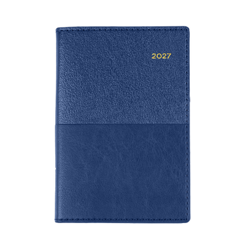 Collins 2027 B7R Vanessa Diary Week To View 355.V59 - Blue