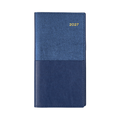 Collins 2027 B6/7 Vanessa Diary Landscape Week To View 375.V59 - Blue
