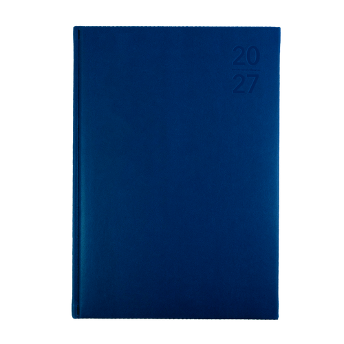 Collins 2027 Debden Silhouette A4 Diary Week To View S4700.P59 - Navy Blue