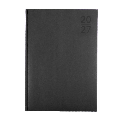 Collins 2027 Debden Silhouette A4 Diary Week To View S4700.P98 - Charcoal