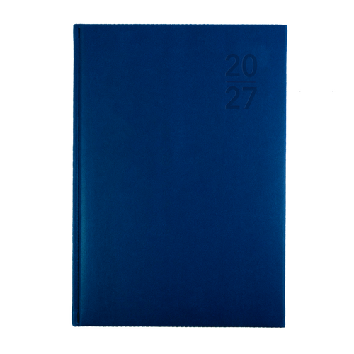 Collins 2027 Debden Silhouette A5 Diary Week To View S5700.P59 - Navy Blue