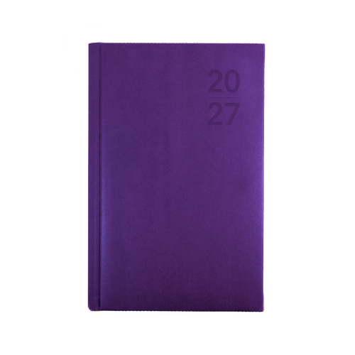 Collins 2027 Debden Silhouette B7R Diary Week To View S6700.P55 - Purple