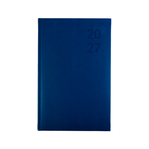 Collins 2027 Debden Silhouette B7R Diary Week To View S6700.P59 - Navy Blue