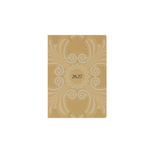 Collins 2026/2027 A5 Financial Year Lavish Lux Diaries Week To View Recycled E-LL153M.45 - Yellow