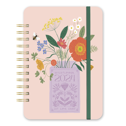 Orange Circle 2024 Do It All Planner Let Love Grow 24336 - 147x210mm