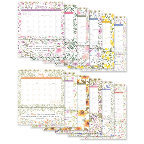 Orange Circle 2025 Pocket Plus Calendar Beautiful Creation 