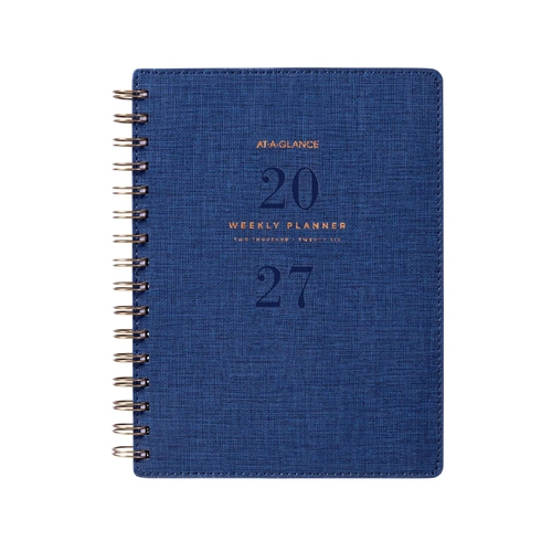 At-A-Glance 2027 A5 Signature Diary Week To View AAG300427 - Blue