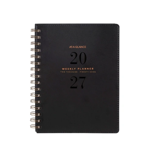 At-A-Glance 2027 A5 Signature Diary Week To View AAG300927 - Black