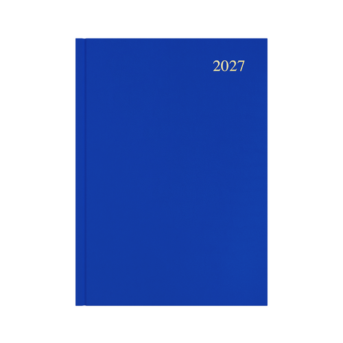 2027 Collins Essential Diary A4 Day To Page ESSA41.60 - Blue