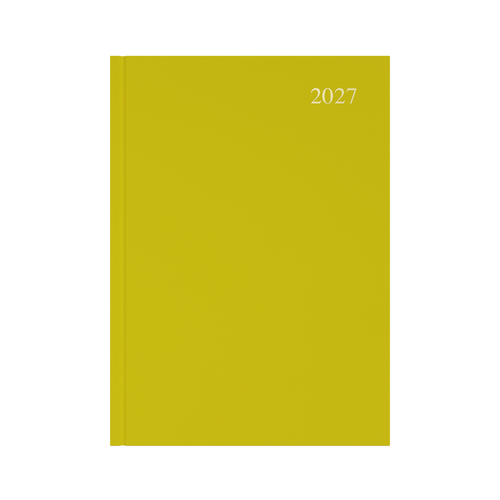 2027 Collins Essential Diary A4 Day To Page ESSA41.45 - Yellow