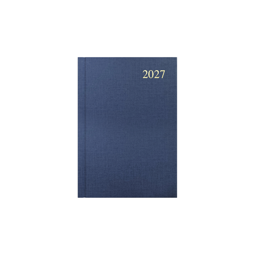 2027 Collins Essential Diary A5 Day To Page ESSA51.98 - Grey