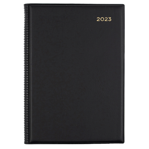 **CLEARANCE** 2023 Collins A5 Belmont Diary 2 Day To Page 287.V99 Diaries - Black