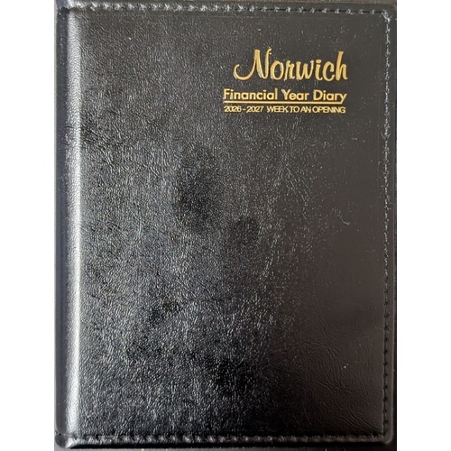Cumberland Norwich 2026/2027 Financial Diary A6 Week to View 63SFY2627 - Black
