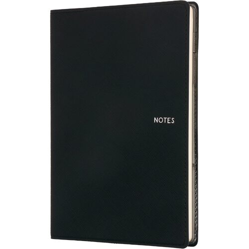 Collins B6 Notebook Melbourne Jura 192 Pages - Black