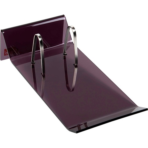 Sasco Desk Calendar Stand Top Punch Acrylic Brown - 10556