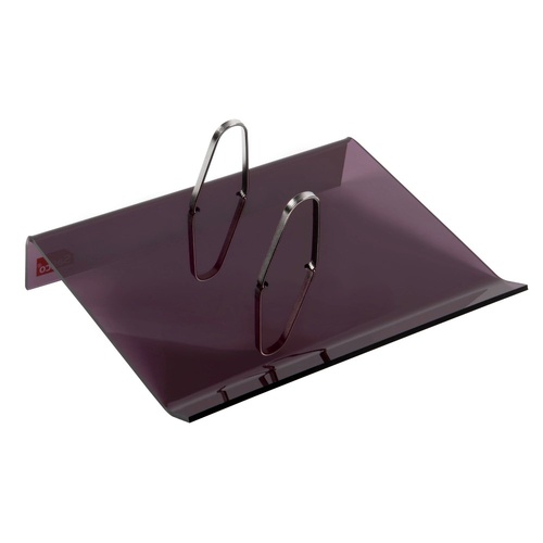 Sasco Desk Calendar Stand Side Punch Acrylic Brown - 10557
